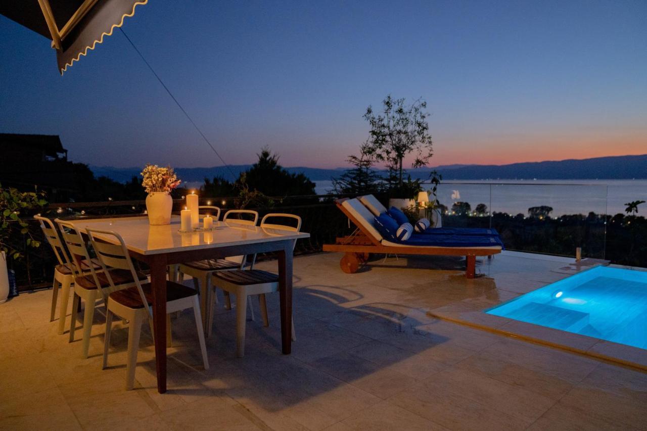 Casa Farmak - 4 Bedroom Lux Apartment With Infinity Pool & Lake View Ohrid Extérieur photo