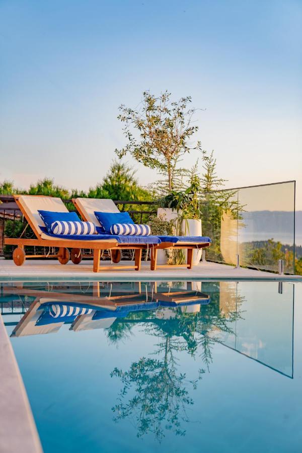 Casa Farmak - 4 Bedroom Lux Apartment With Infinity Pool & Lake View Ohrid Extérieur photo